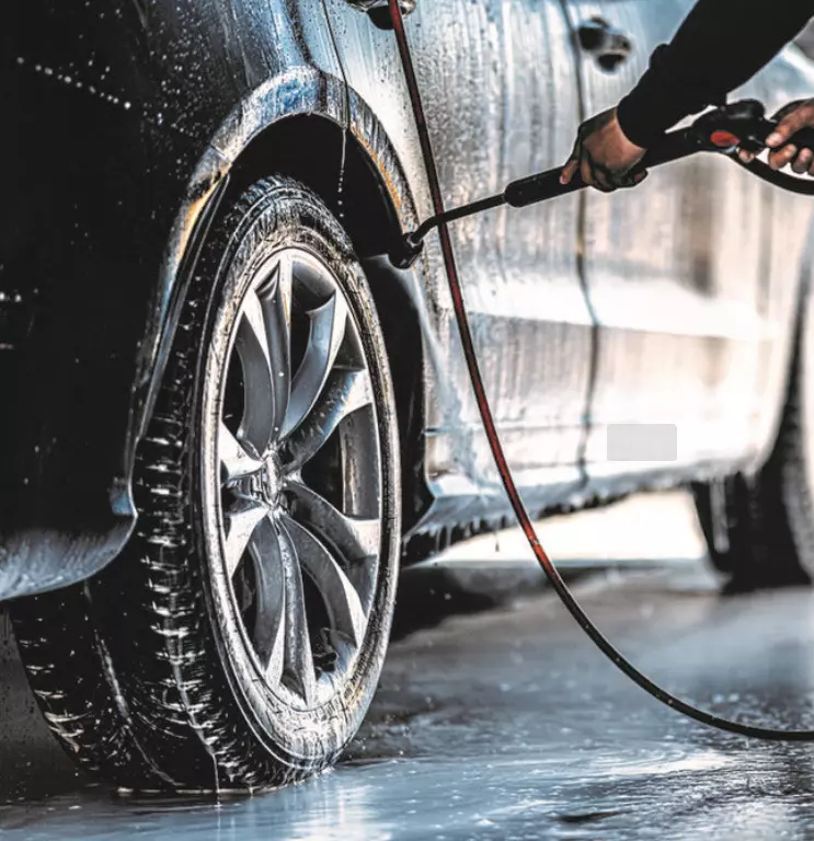 Iluminación de lavaderos de autos